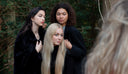 Behind the scenes bij de holiday shoot