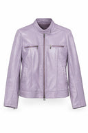 Nessa 100% leer bikerjasje - S