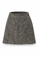 Ula wool-blend rokje - S