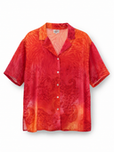 Maya geprinte blouse - L