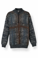 Nina quarter-zip trui - L