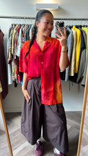 Maya geprinte blouse - L