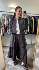 Tess corduroy blouse - L