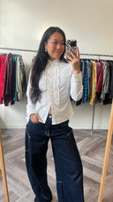 Ciara katoenen blouse - S