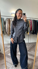 Sasha 100% zijden blouse - S