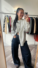 Oona katoenen blouse - L