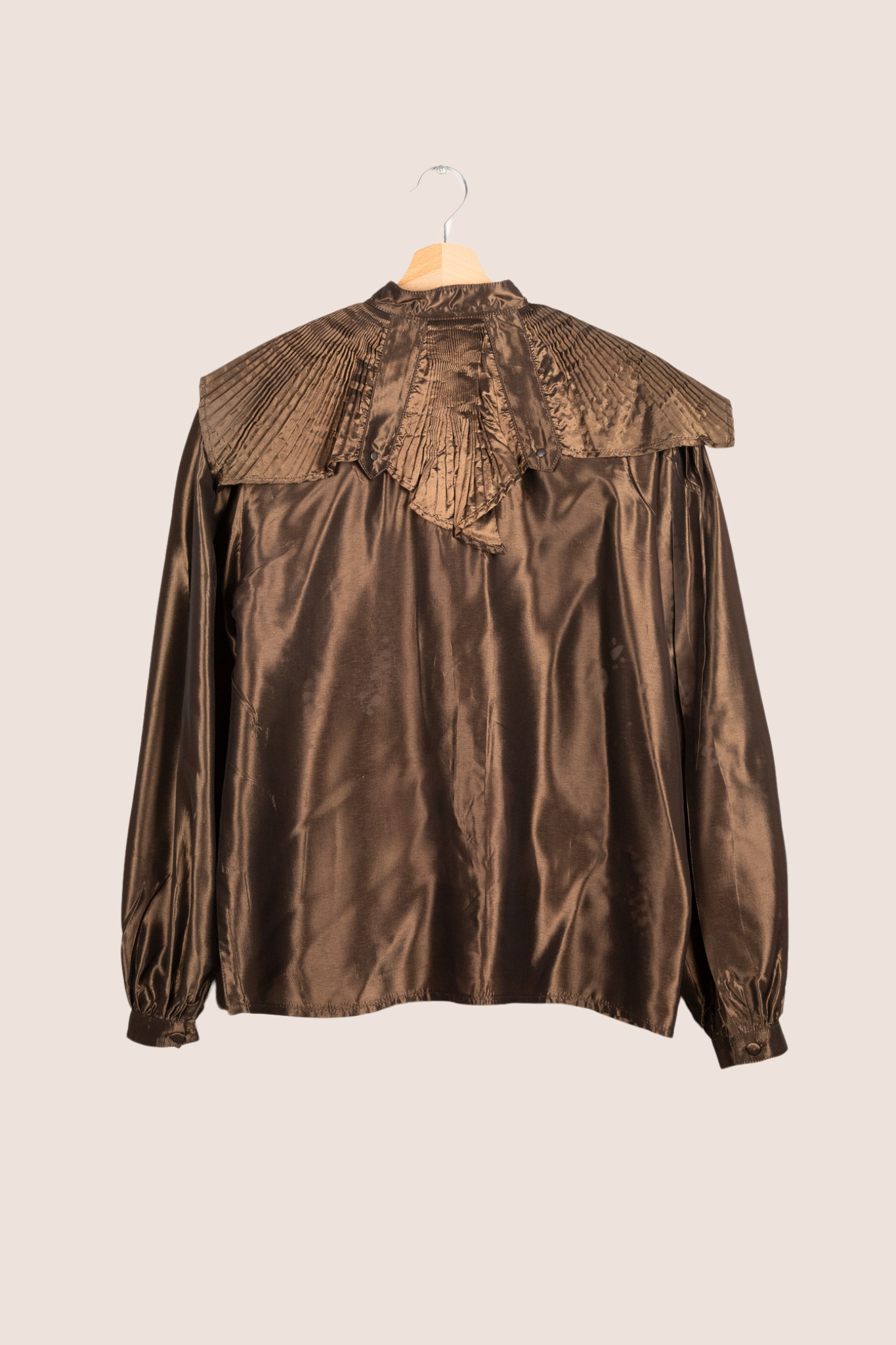 Clarence metallic blouse - M