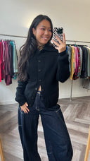 Bonnie 100% wol vest - L