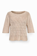 Elif katoenen top - M