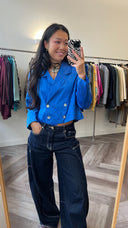 Nadine 100% zijden top - S