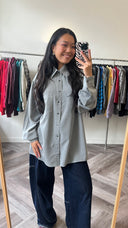 Zahra geweven blouse - L