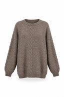 Kinsley wool-blend trui - L
