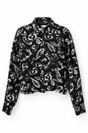 Bree cropped blouse - L