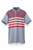 Dani gestreepte polo - M