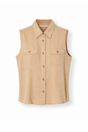 Gwen beige top - S