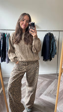 Kaia wool-blend trui - M