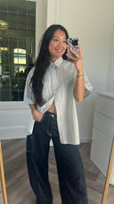 Liselot boxy blouse - M