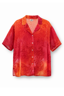Maya geprinte blouse - L