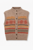 Lien 100% wol top - S