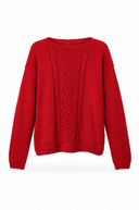 Dominique wool-blend trui - S