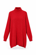 Vika angora gebreide jurk - M