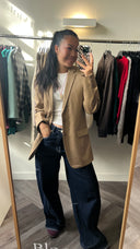 Rowan wool-blend blazer - M