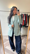 Mila 100% wol blazer - M