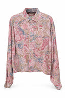 Ines cropped blouse - L