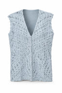Cora opengewerkte gilet - L