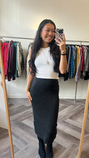 Priscilla gebreide rok - S-M
