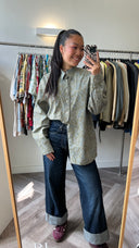 Sofie geprint overhemd - L