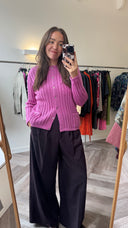 Clio mohair-blend vest - L