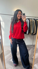 Oda merino-blend trui - L
