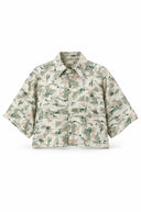 Babs cropped blouse - L
