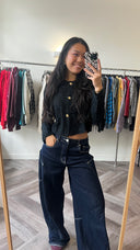Blair kanten blouse - S
