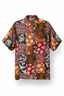 Brit geprinte blouse - L