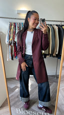 Lara metallic blazer - M