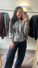 Tess geprinte blouse - XS