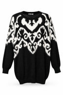 Jovie angora-blend trui - M