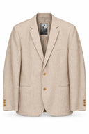 Iris 100% linnen blazer - L