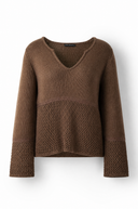 Fiona gebreide top - S