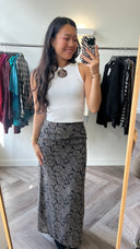 Roos maxi rok - S
