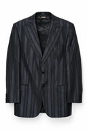 Lio gestreepte blazer - L