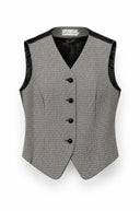 Molly jacquard gilet - S