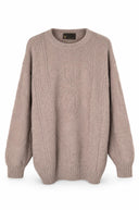 Taya alpaca-blend trui - M