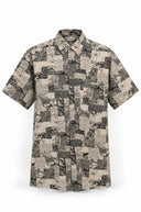 Naomi geprinte blouse - L