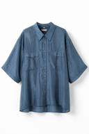 Lien zijden blouse - L