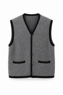 Venetia 100% wol gilet - XL