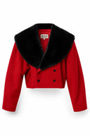 Sol wool-blend jasje - M