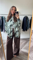 Fay geprinte blouse - XL